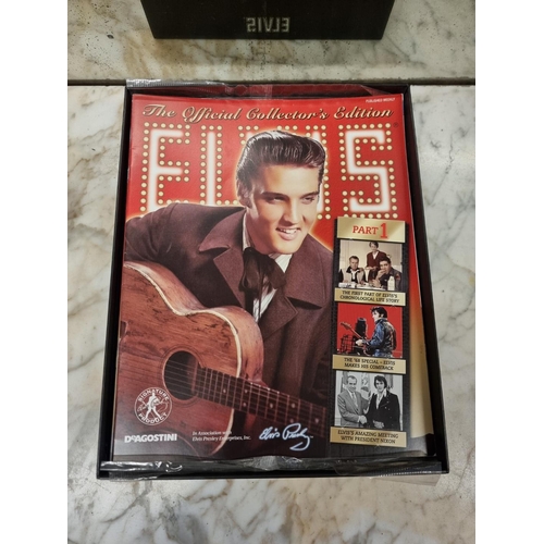 1352 - A collection of reproduction Elvis Presley ephemera and memorabilia, boxed.... 