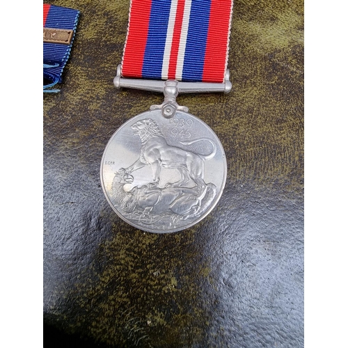 1507 - Medals: an interesting group of World War II items relating to P-KX 135794 Arthur S Steel, Stoker 2n... 