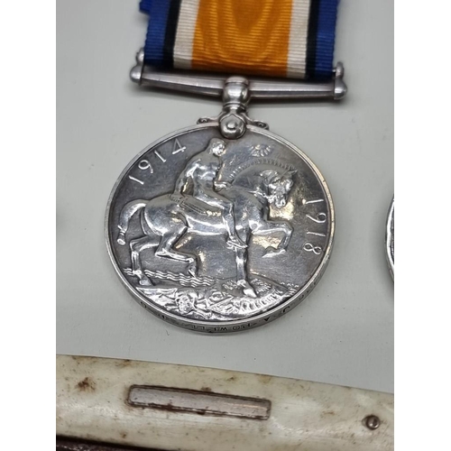 1583 - Medals: a WWI War Medal, to AA 1436 J.A Powell, P.O. RNVR; together with an Egypt Medal, indistinctl... 