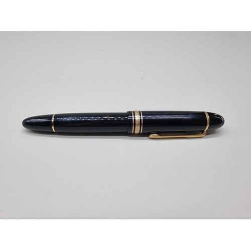 1596 - A Mont Blanc Meisterstuck No.149 fountain pen, with 14c nib.