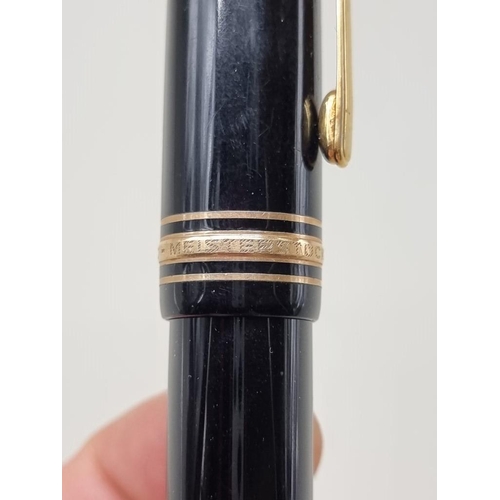 1596 - A Mont Blanc Meisterstuck No.149 fountain pen, with 14c nib.