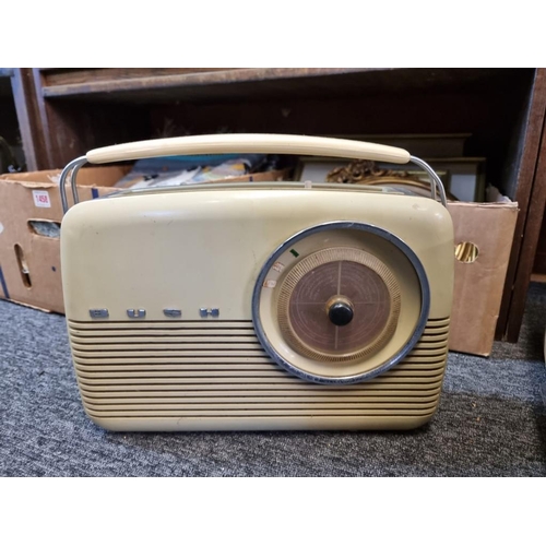 1461 - Three vintage Bush radios, comprising TR82C; TR82D; and TR82/97.  