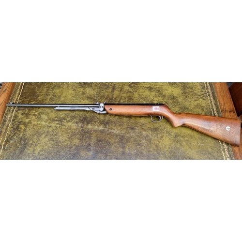 1668 - A Webley Mark III .22 cal air rifle, Serial No. A0903.