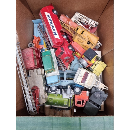 Vintage Diecast: a small group of playworn Dinky Toys, to include five ...