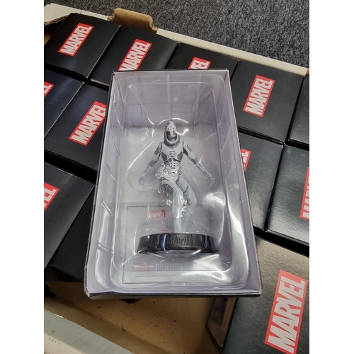 186 - Eaglemoss: a collection of 25 Marvel figurines, relating to the Marvel Cinematic Universe, all ... 