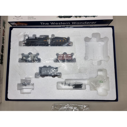 35 - Bachmann: two boxed 00 scale electric train sets, comprising 'The Midland Marvel' and 'The West... 