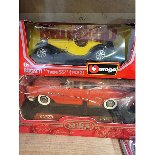 64 - Hot Wheels: a Racing No:50173 Eddie Irvine; together with a Mira 1955 Buick ; together with nin... 