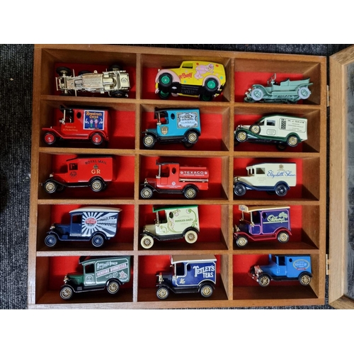 66 - Diecast: a group of various scale boxed diecast vehicles, to include Ertl; together with two sm... 