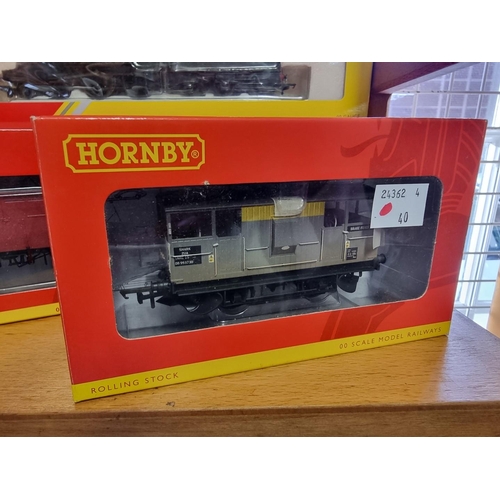 68 - Hornby 00 Gauge: four Great Western locomotives, comprising: Olton Hall No.5972; Adderley Hall ... 