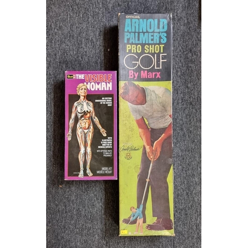 75 - Revell: The Visible Woman, an unmade anatomical kit; together with an Arnold Palmers' Pro Shot Golf ... 