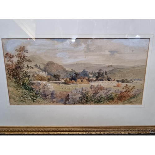 1278 - Four various Victorian watercolours, largest 34 x 50cm. (4)