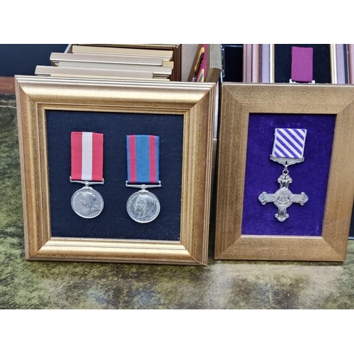 1301 - A collection of reproduction and replica medals, each on framed mount. (31)