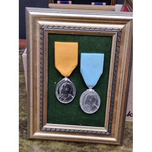 1301 - A collection of reproduction and replica medals, each on framed mount. (31)