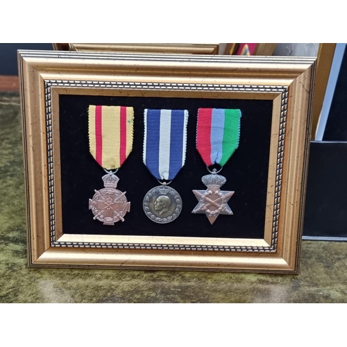 1301 - A collection of reproduction and replica medals, each on framed mount. (31)