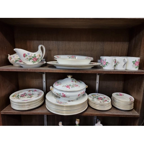 1435 - A Wedgwood 'Charnwood' pattern part tea and dinner service. 