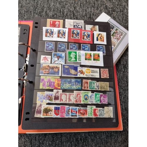 1521 - Stamps: an interesting collection of albums and stock books. (14)