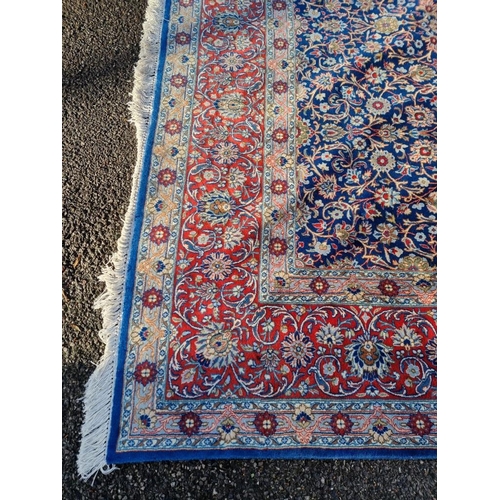 1363 - A large Persian carpet, having allover floral decoration, 415 x 303cm.