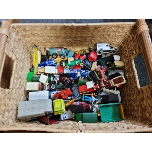 1513 - A collection of playworn diecast vehicles. 