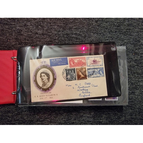 1560 - Stamps: a collection of albums and FDCs, mostly Elizabeth II.