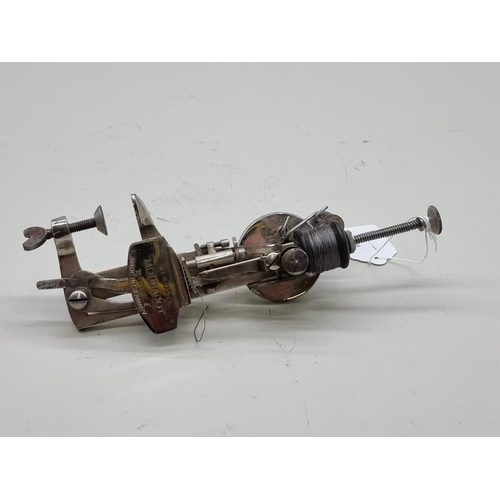 1607 - A Moldacot patent lock stitch rotary sewing machine, No.130334, 20cm long.