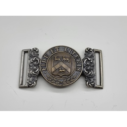 1638 - A St Pauls School belt buckle.