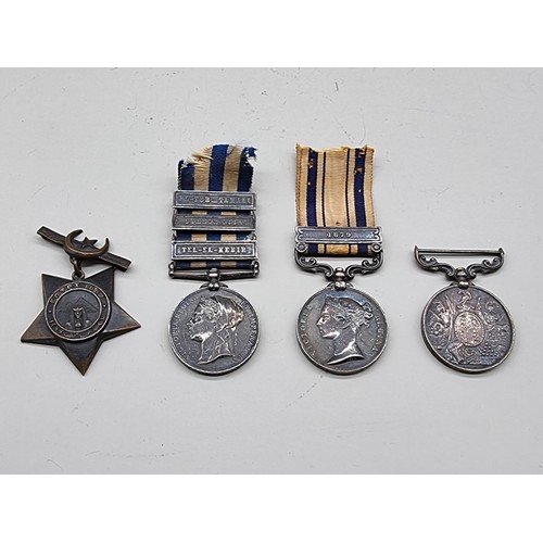 1625 - Medals: an interesting Victorian group, to 3074 Pte/L Cpl P J Clay, 3/60th Foot and 3/KRRC, comprisi... 