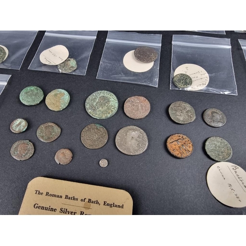 520 - Coins: an interesting collection of Roman, Bactrian, Afghanistan, Maltese and other collectable coin... 