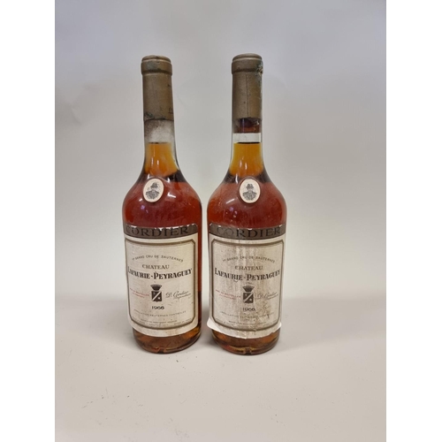 64 - Two 75cl bottles of Chateau Lafaurie-Peyraguey, Sauternes, 1966. (2)