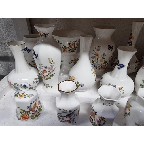 1159 - A collection of Aynsley porcelain, to include 'Cottage Garden' and 'Pembroke' pattern items. (two sh... 