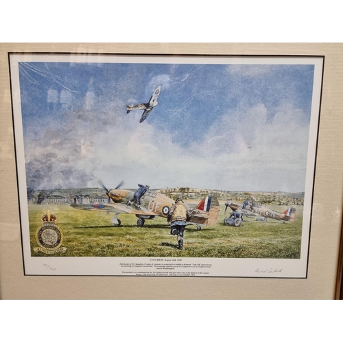 1333 - Michael Southcott, 'Tangmere, August 16th 1940' signed in pencil and number 195/503, colour pri... 