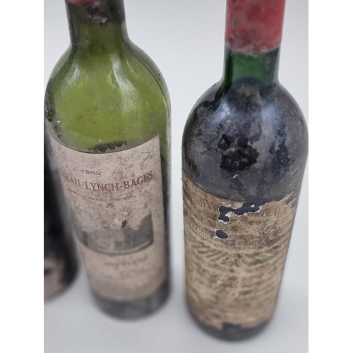 113 - An interesting group of French red wine, to include Beaunes-Theurons, 1959; Chateau Lynch-Bages, 195... 