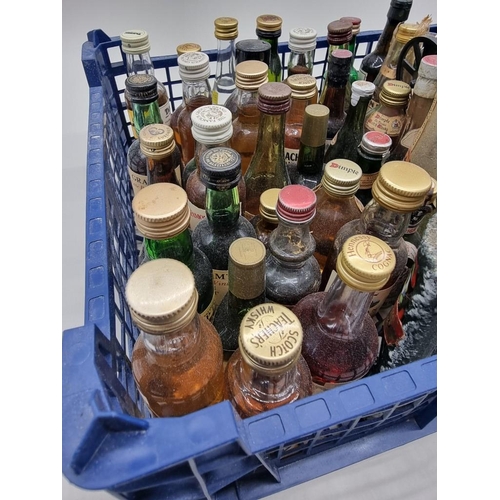 119 - A collection of 5cl alcohol miniatures and similar, (some low levels).