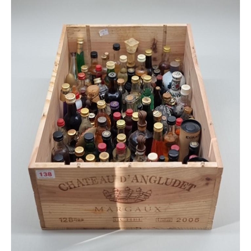 138 - A collection of 5cl alcohol miniatures. 