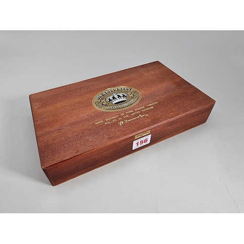 156 - Cigars: a box of twenty five Medallion Havana cigars, each in metal tube. (25)