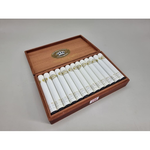 156 - Cigars: a box of twenty five Medallion Havana cigars, each in metal tube. (25)