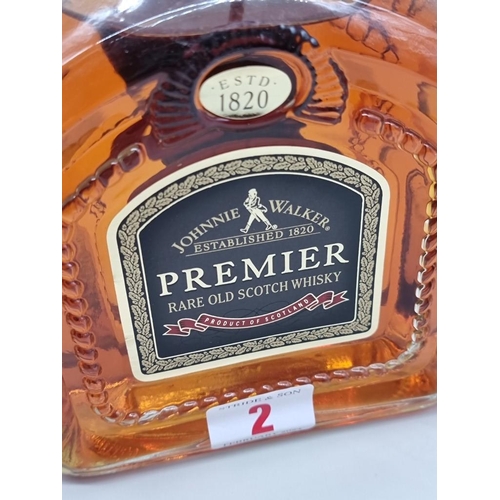 2 - A 75cl bottle of Johnnie Walker 'Premier' Whisky, 1980s bottling.