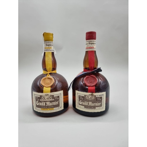 26 - Two 70cl bottles of Grand Marnier Liqueur, comprising: Cordon Jaune & Cordon Rouge. (2)... 