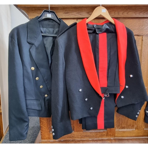 1548 - An Army officer's mess jacket and trousers, by Peter Burnand; together with a dinner jacket.&nb... 