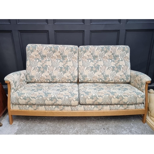 1092 - A contemporary Ercol three piece suite. (3)