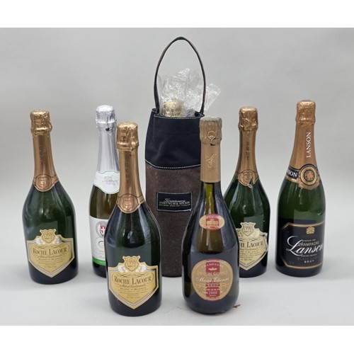 110A - Seven 75cl bottles of Champagne and sparkling wine, to include some vintage example. (7)... 