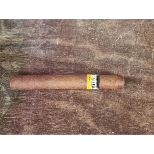 154 - Cigars: two Cohiba 'Siglo IV' cigars; together with two H Uppmann 'Magnum 46' examples; a Monte Cris... 