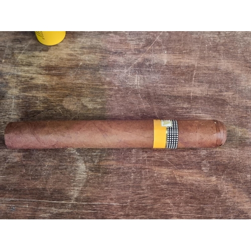 154 - Cigars: two Cohiba 'Siglo IV' cigars; together with two H Uppmann 'Magnum 46' examples; a Monte Cris... 