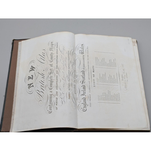 104 - TEESDALE (Henry): 'New British Atlas, containing a complete set of county maps...the whole care... 