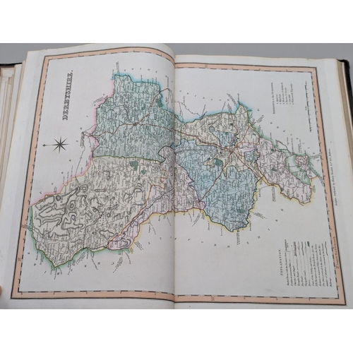 104 - TEESDALE (Henry): 'New British Atlas, containing a complete set of county maps...the whole care... 