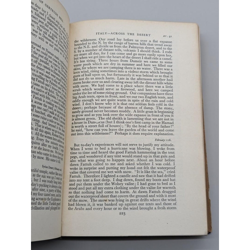 121 - INSCRIBED FROM BURTON AND TAYLOR: 'The Letters of Gertrude Bell': London, Ernest Benn, 1930 (first 1... 