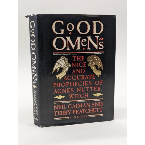 122 - GAIMAN (Neil & PRATCHETT, Terry): 'Good Omens...the Nice and Accurate Prophecies of Agnes Nutter... 