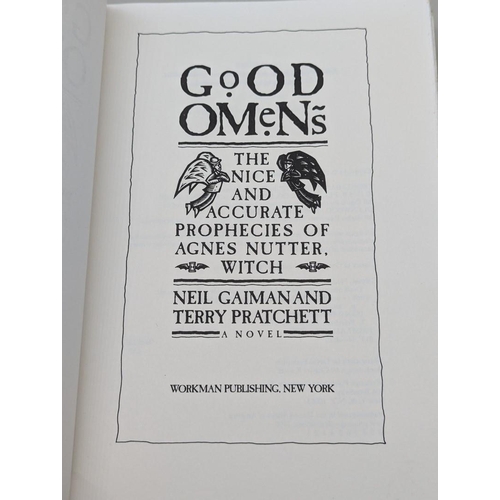 122 - GAIMAN (Neil & PRATCHETT, Terry): 'Good Omens...the Nice and Accurate Prophecies of Agnes Nutter... 