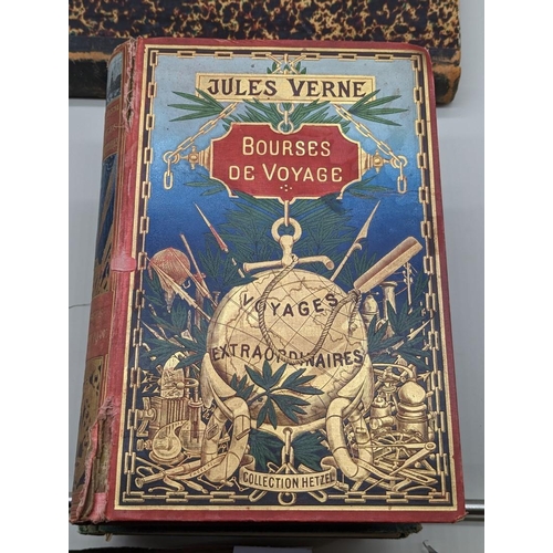 124 - VERNE (Jules): 'Bourses de Voyage': Paris, Hetzel, n.d (circa 1900): publishers decorative cloth gil... 