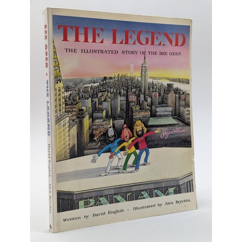 125 - SIGNED BY THE BEE GEES: 'The Legend..the Illustrated Story of the Bee Gees..': FIRST EDITION, L... 