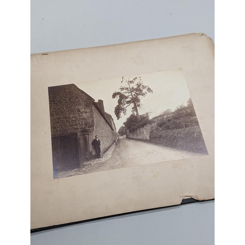 128 - BOURNEMOUTH: 19THC PHOTOGRAPHS: disbound album comprising some 27 albumen-print photographs, la... 